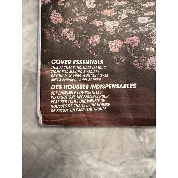 McCalls Vintage Cover Essentials for Chair Covers Futon Covers and Shirred Panel - Picture 5 of 8